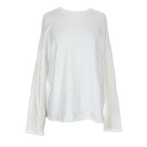 Eileen Fisher White Shirt Long Sleeve Bell Sleeves XXS